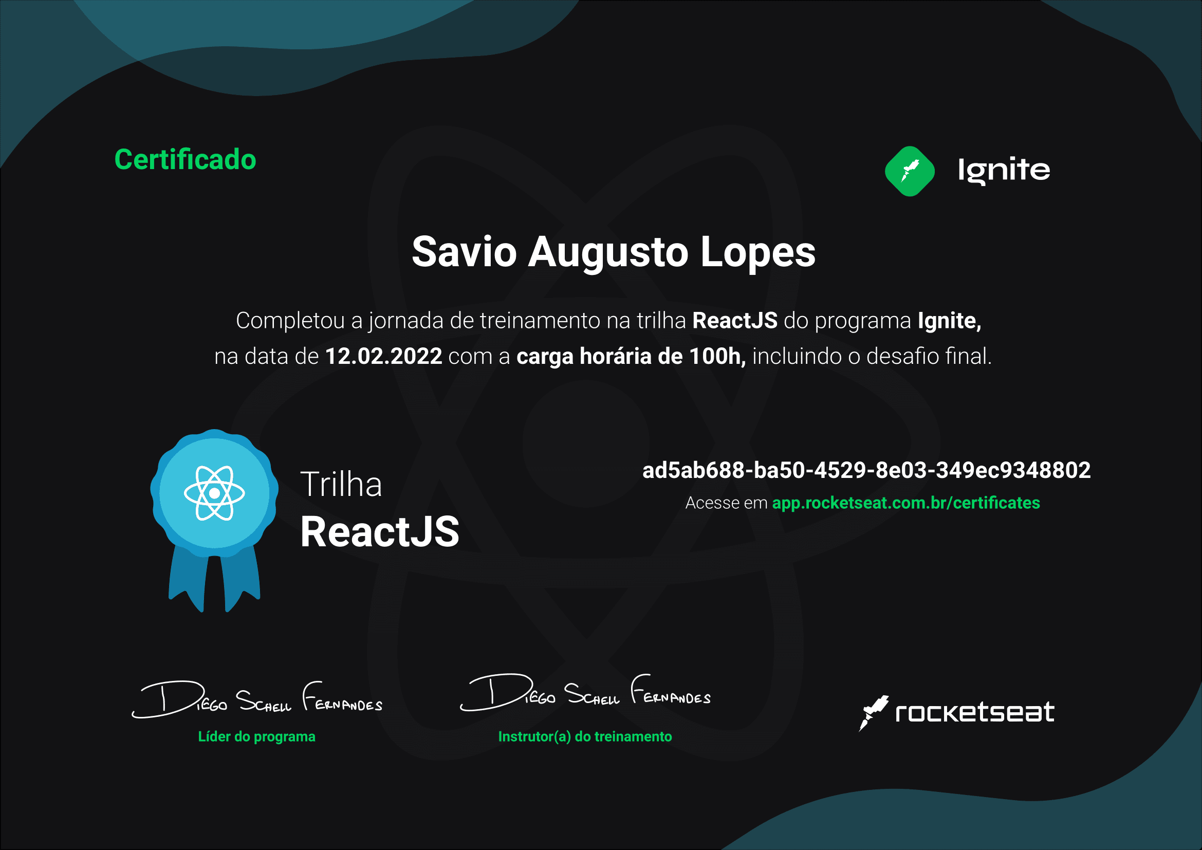 Ignite Trilha ReactJS